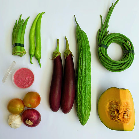 Pinakbet Tagalog Veggies Set + Choice of Meat